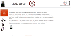 Desktop Screenshot of aikidosoest.nl