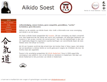 Tablet Screenshot of aikidosoest.nl